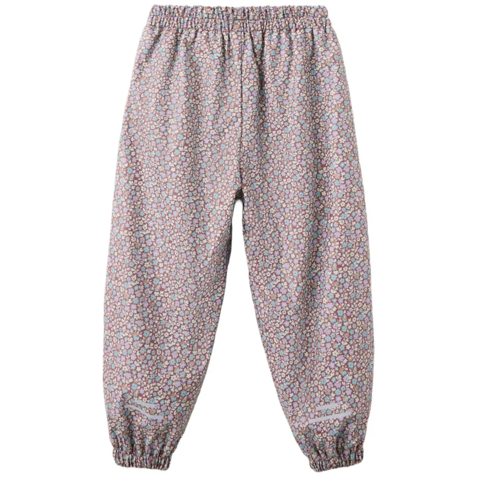 Mango gebloemde broek lila, foto 3