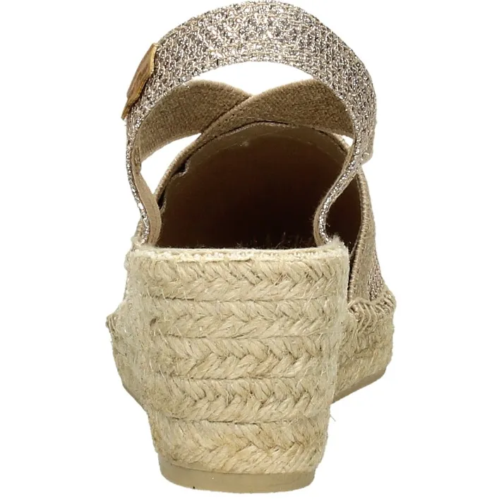Toni Pons Triton espadrilles goud, foto 4