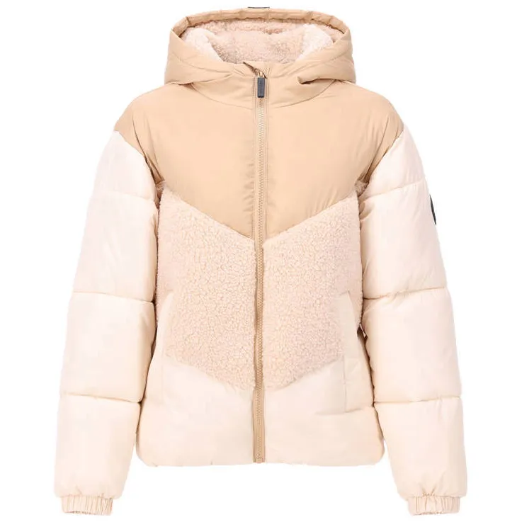 Retour Jeans gewatteerde teddy winterjas beige, foto 3