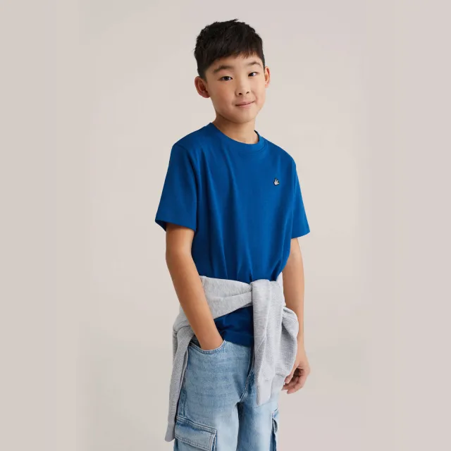 WE Fashion T-shirt jongens donkerblauw