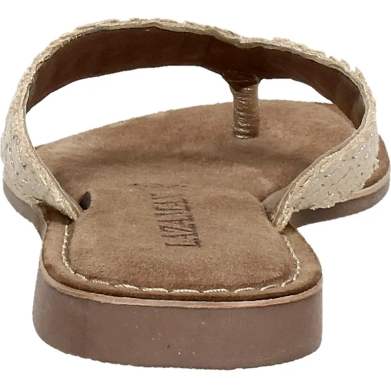 Lazamani Teenslippers goudkleur, foto 3