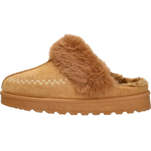 Sub55 Home Collection Pantoffels Open Cognac