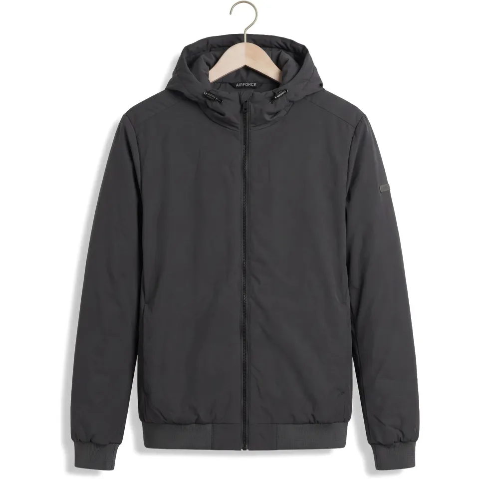 Airforce Heren Jassen Larry Jacket - Donkergrijs, foto 3