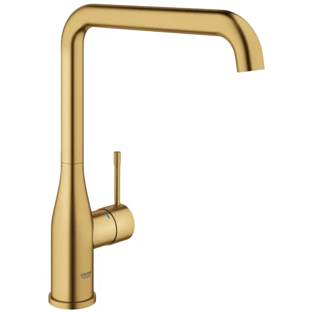 Grohe Keukenmengkraan GROHE Essence New Met Hoge Uitloop Goud - Brushed Cool Sunrise