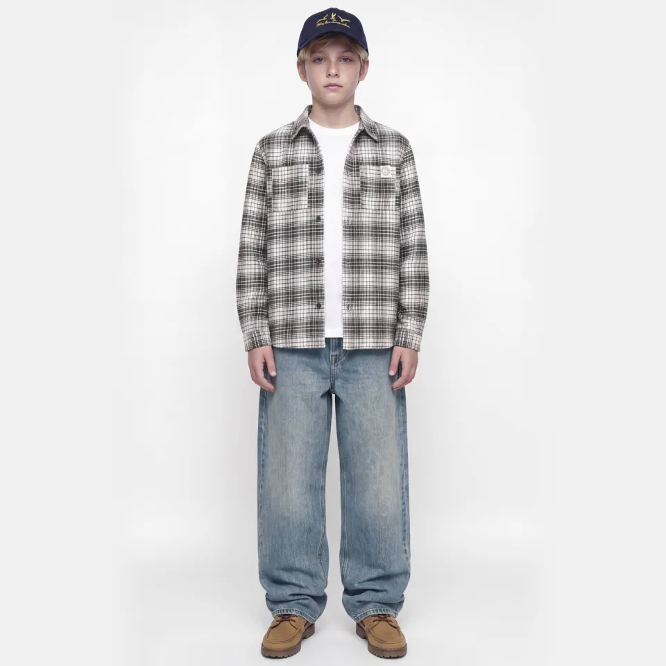 Jack & Jones JUNIOR baggy jeans JJIALEX JJCOOPER - medium blue denim