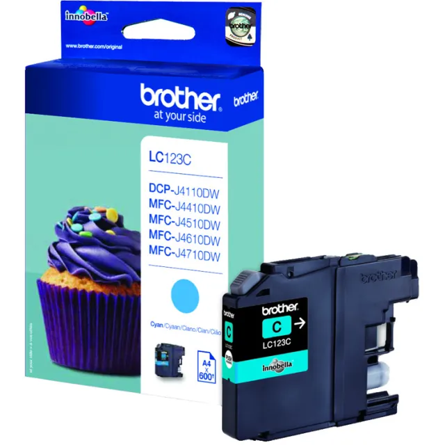 Brother LC-123C inktcartridge cyaan