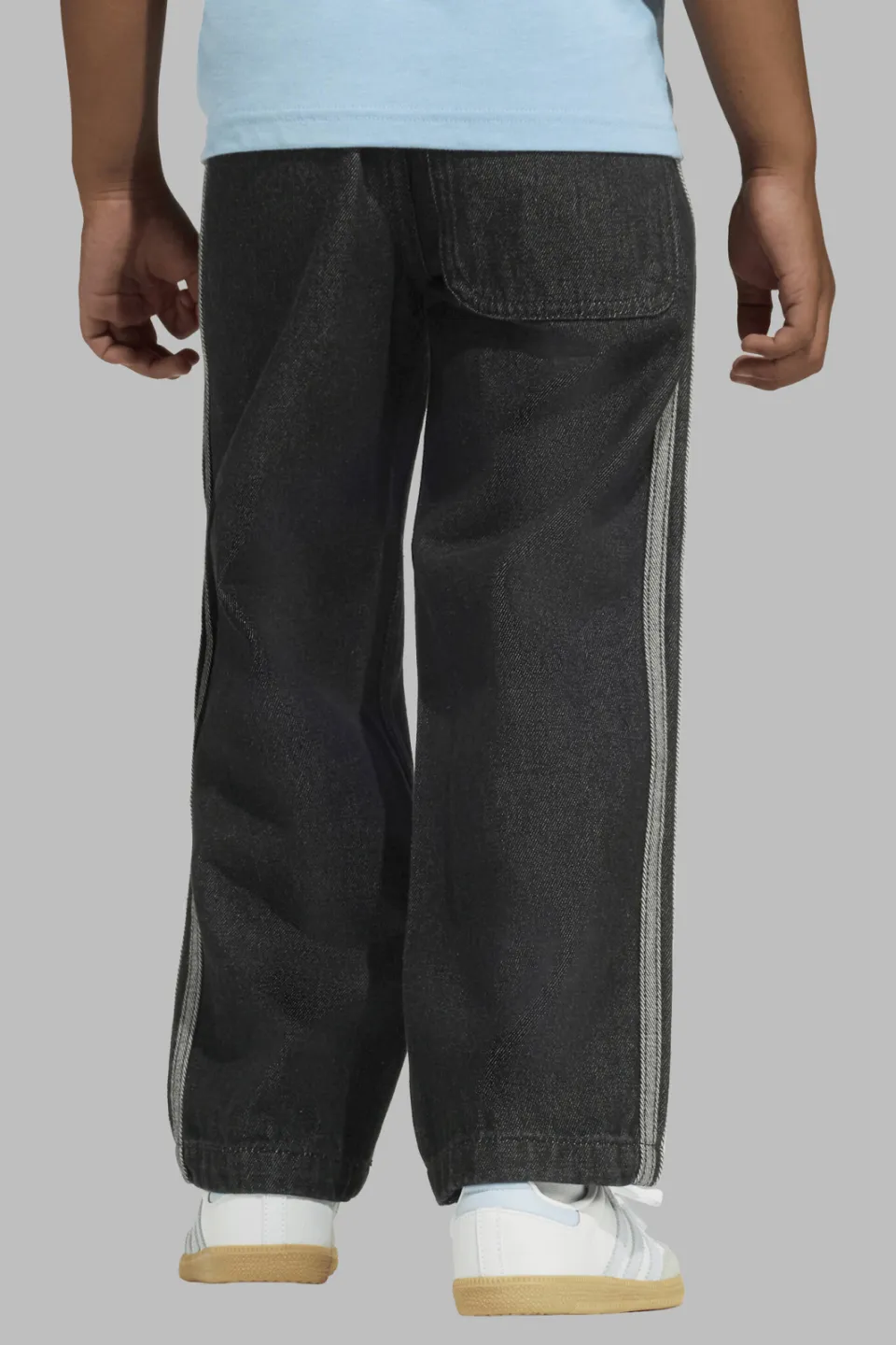 Adidas Originals Firebird straight leg jeans - black denim, foto 7