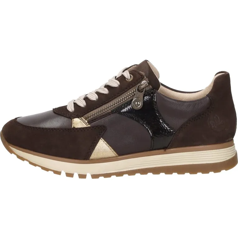 Rieker sneaker middelbruin, foto 2