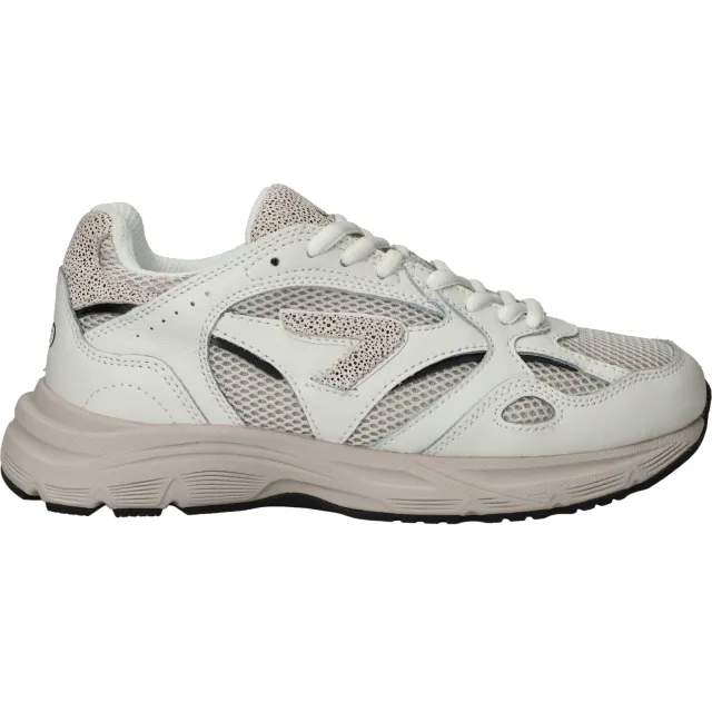Hub Shift lage sneaker wit