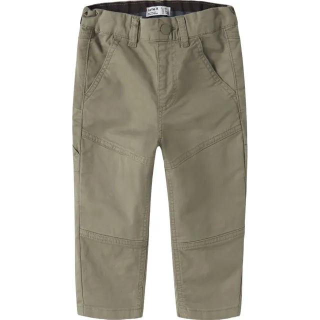 NAME IT MINI loose fit cargobroek groen