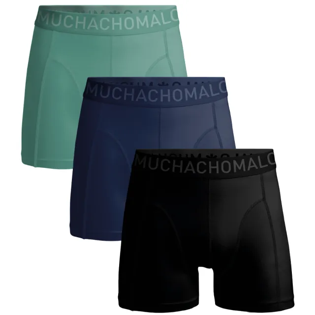 Muchachomalo Heren 3-pack Boxershorts Microfiber Veelkleurig