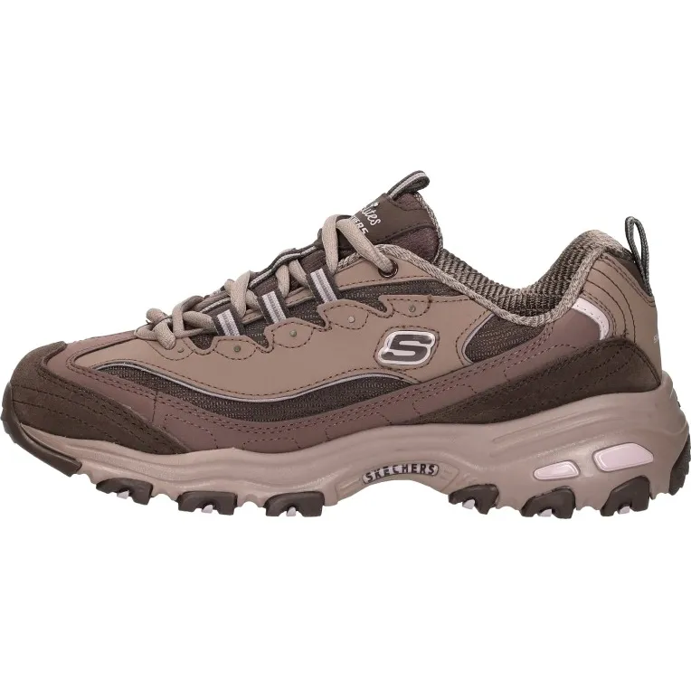 Skechers D'Lites sneakers donkerbruin, foto 2