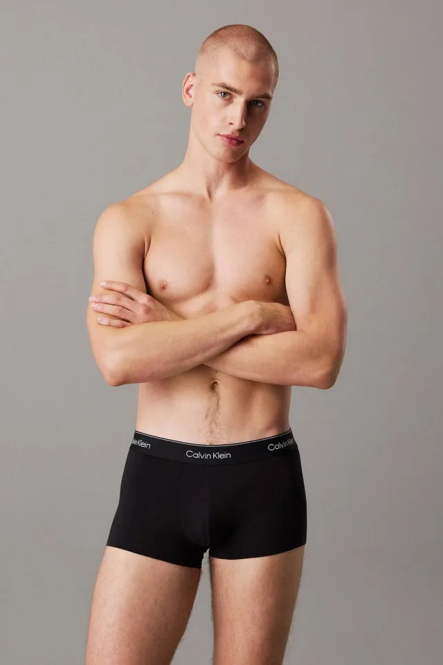 Calvin Klein Low Rise Trunk boxershorts heren zwart