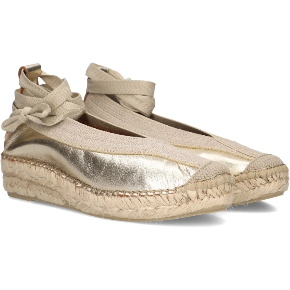 Shabbies Amsterdam Palma espadrille lichtgoud, foto 4