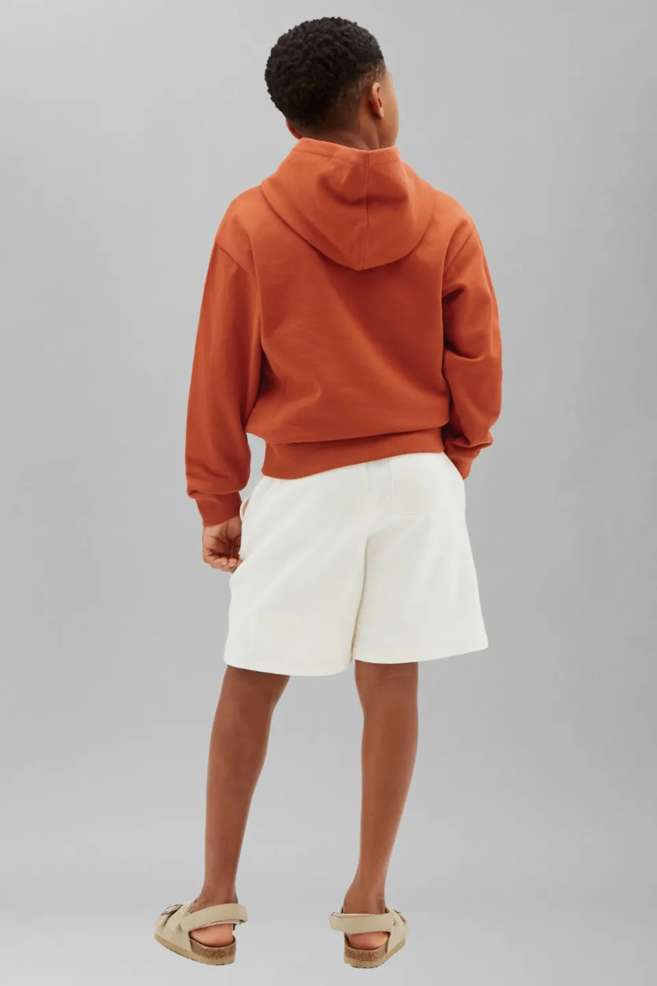 Calvin Klein hoodie met print - oranje, foto 3