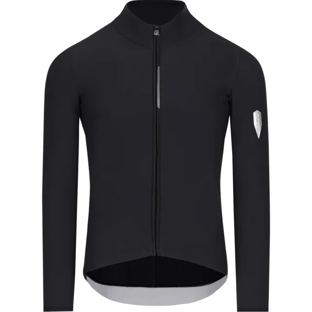 Q36.5 Dottore Woolf fietsshirt lange mouwen zwart