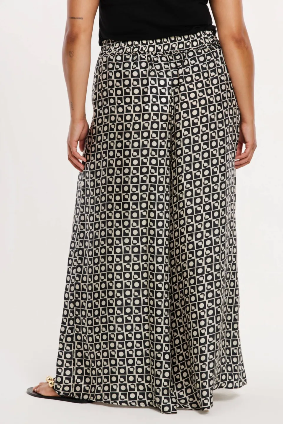Yoek Sundeck broek zwart/wit, foto 4