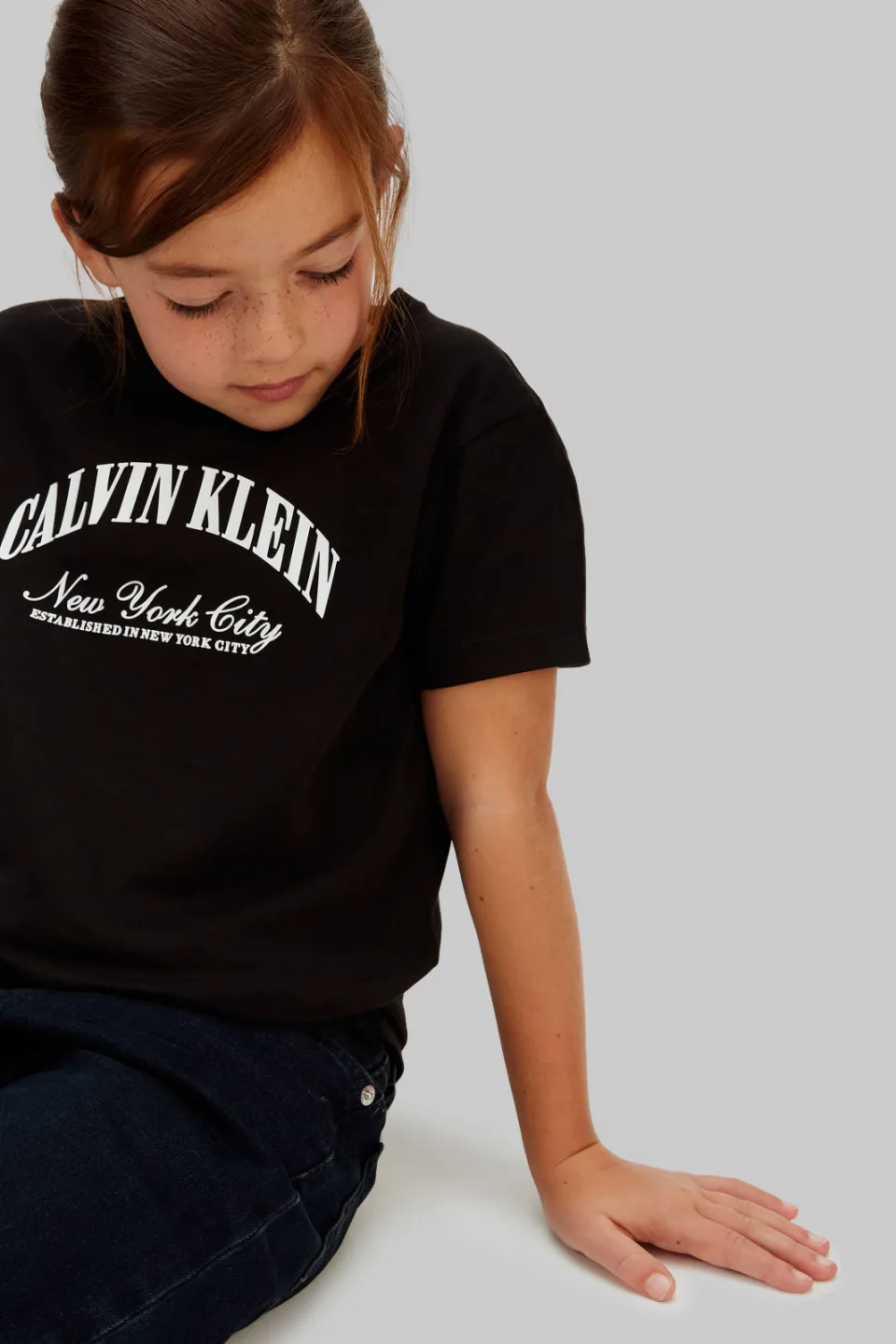 Calvin Klein T-shirt met logo zwart, foto 7