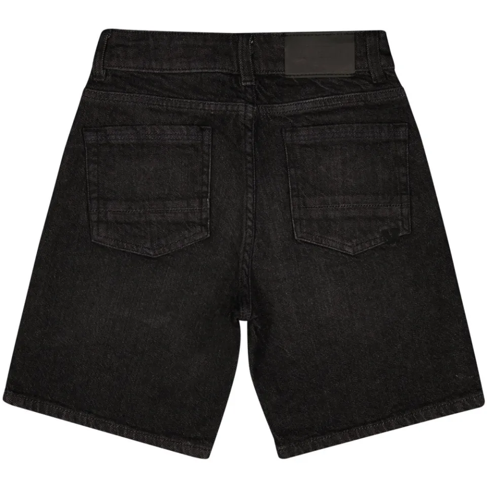 Vingino regular denim jeansshort zwart, foto 2