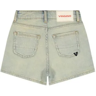 Vingino regular short licht blauw denim, foto 2
