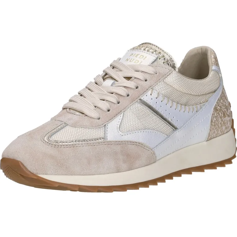 Piedi Nudi Harlem lage sneaker beige, foto 3