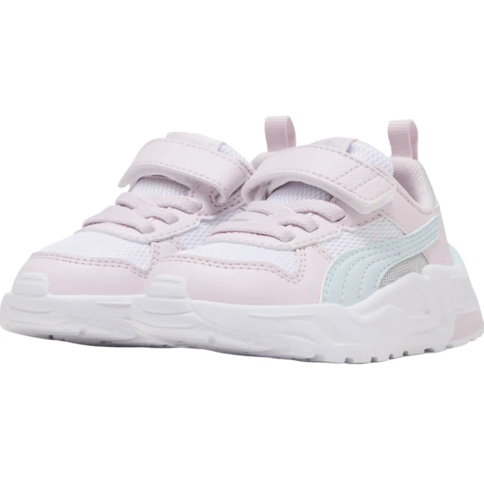 Puma Trinity 5 LT imitatieleren sneakers - lichtroze/lichtblauw, foto 5