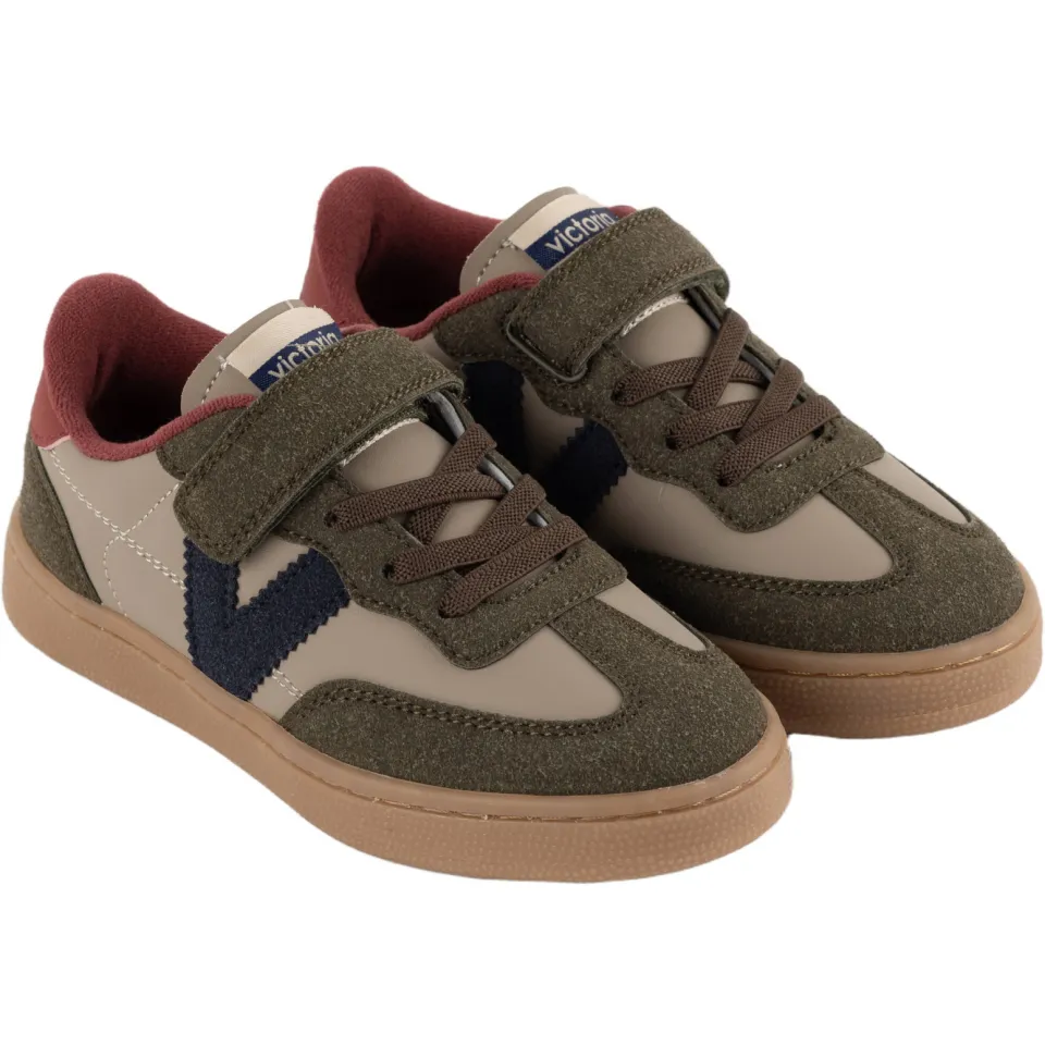 Victoria Oslo sneakers kaki/beige, foto 3