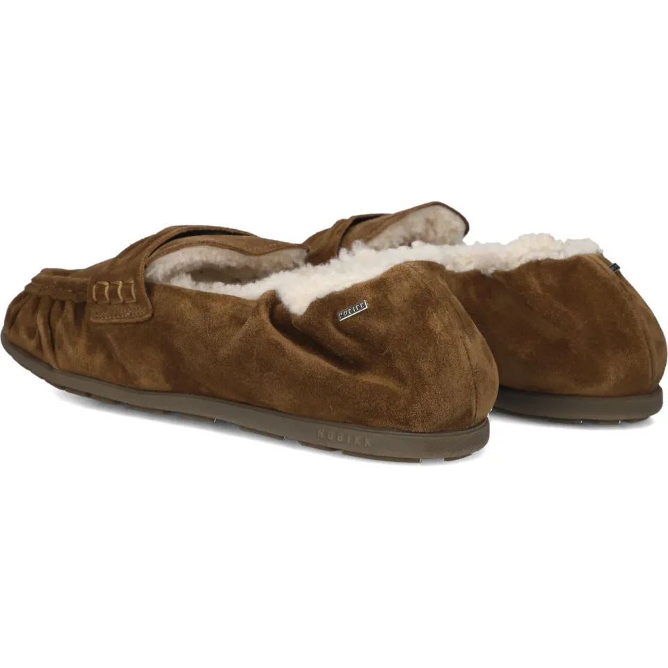 Nubikk Riley Mio Fur loafers bruin, foto 4
