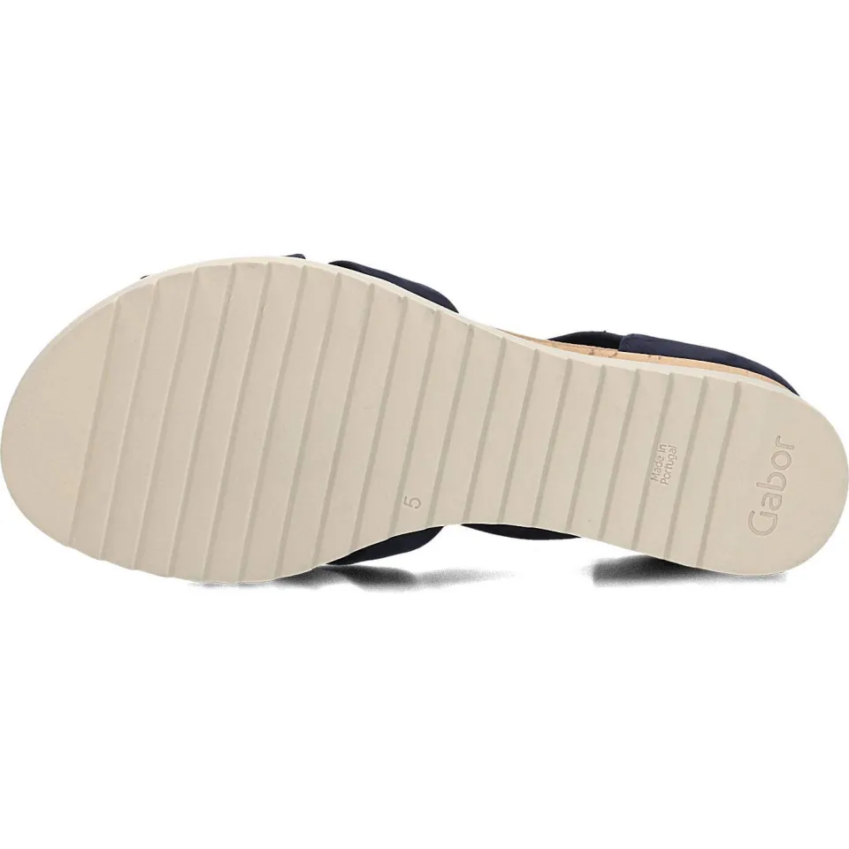 Gabor Sandalen 782 Donkerblauw, foto 5
