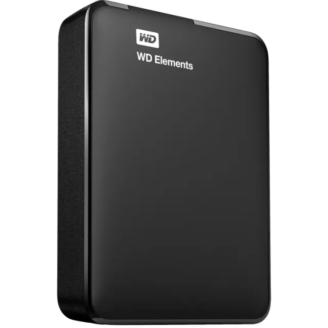 Wd Elements Portable 2TB externe harde schijf zwart, foto 2