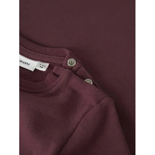 GUPPY BABY sweater met ruches donkerrood, foto 4