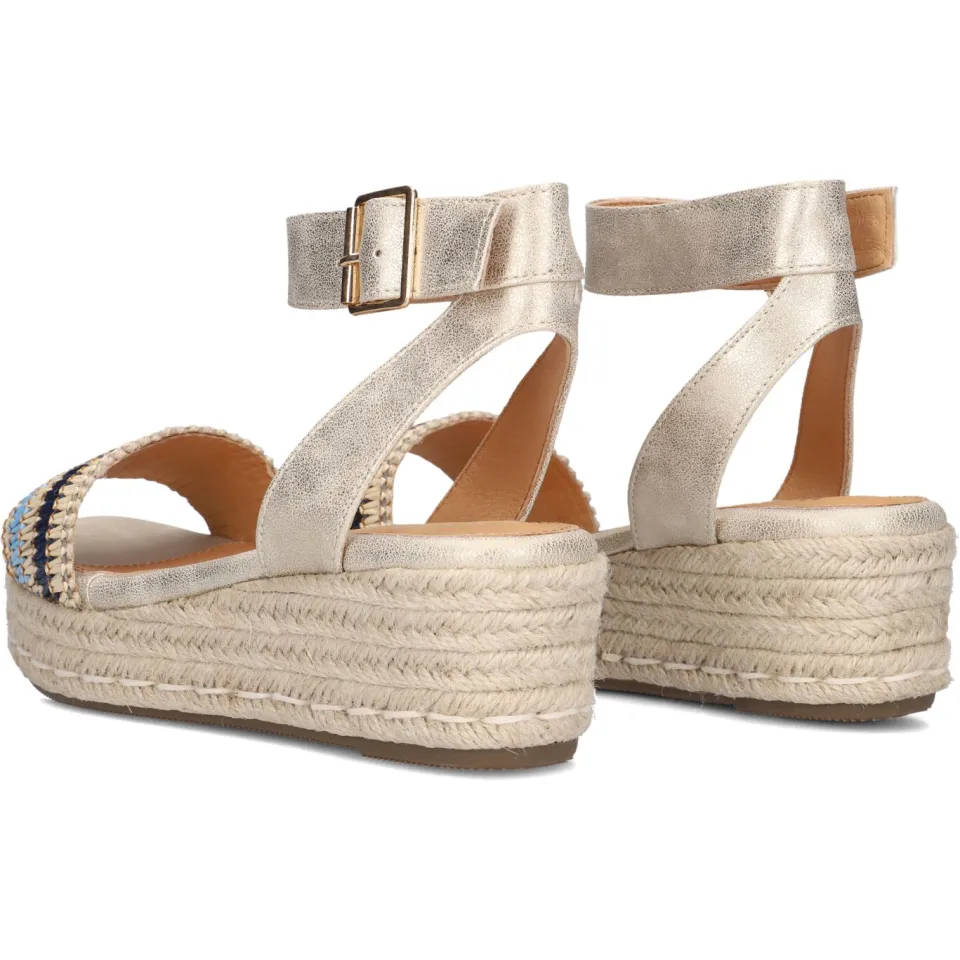 AYANA Sandalen 0047-71 Goud, foto 4