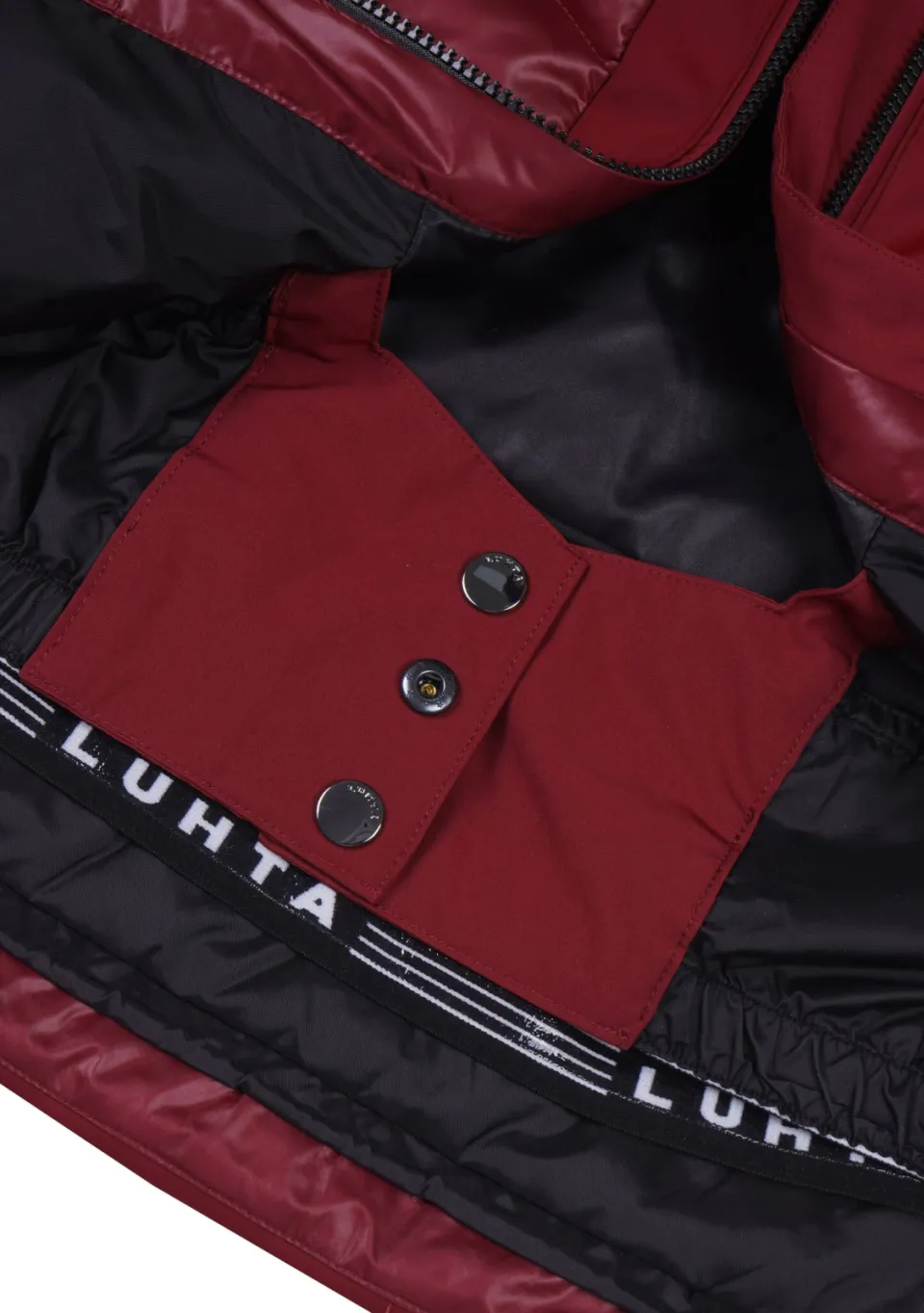 Luhta Mallatunturit softshell jas - bordeaux, foto 4