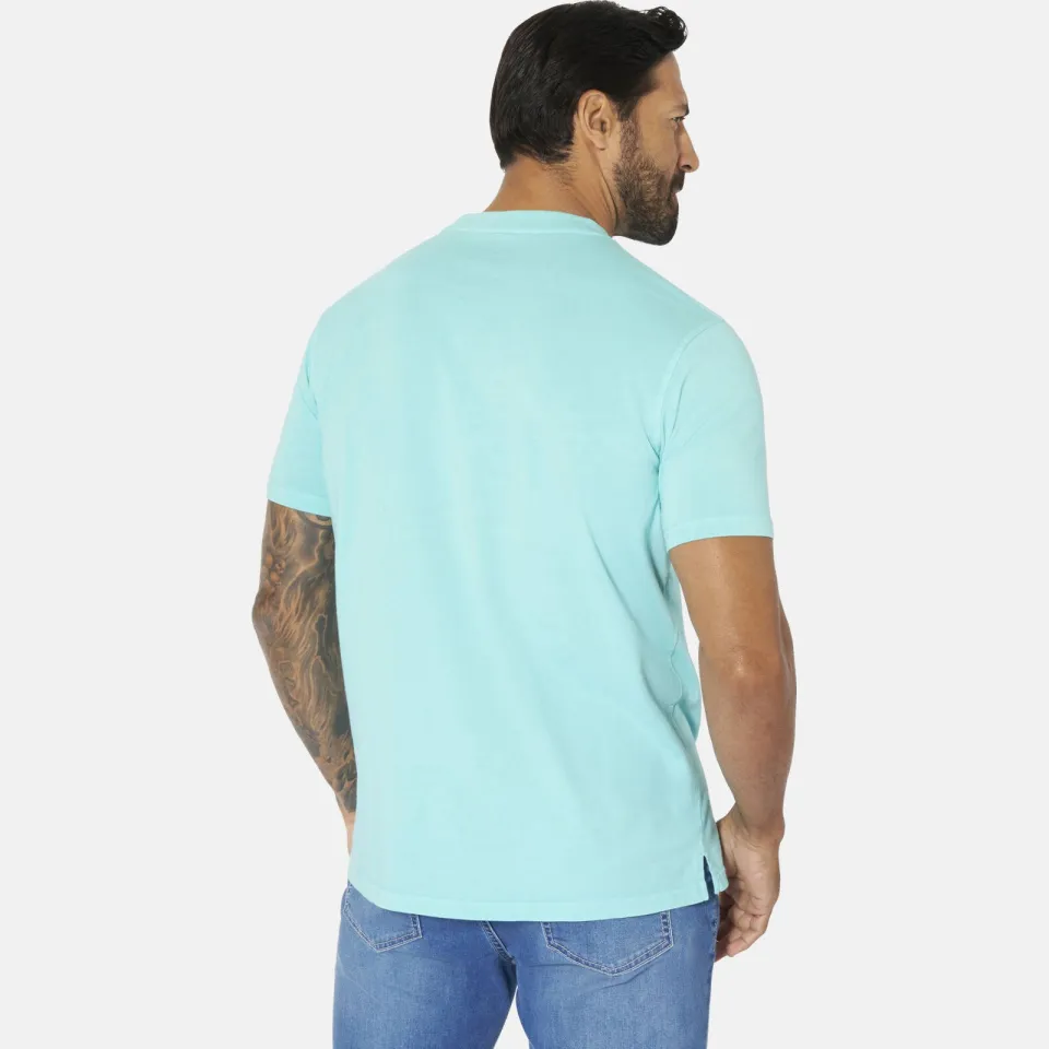 Jan Vanderstorm Ulfrik T-shirt turquoise, foto 3