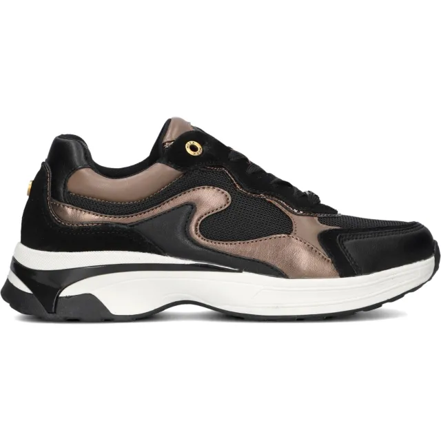 Mexx Portia Love lage sneakers zwart