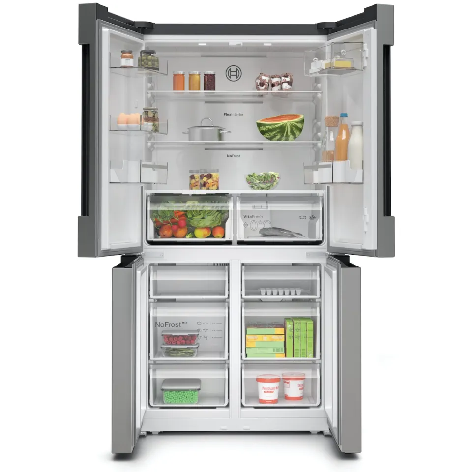 Bosch KFN96VPEA Amerikaanse koelkast Zilver, foto 2