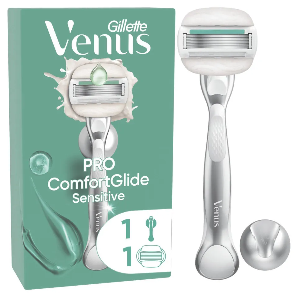 Gillette Venus Pro ComfortGlide Sensitive scheersysteem, foto 2
