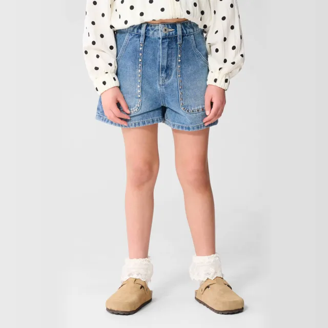 Shoeby denim regular waist short blauw, foto 6