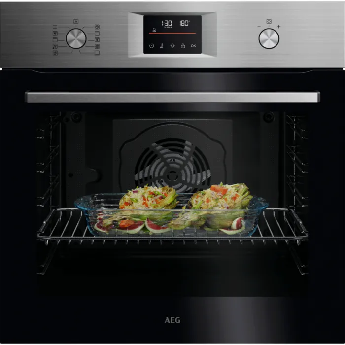 AEG OU5PB40SM inbouwoven RVS, foto 4