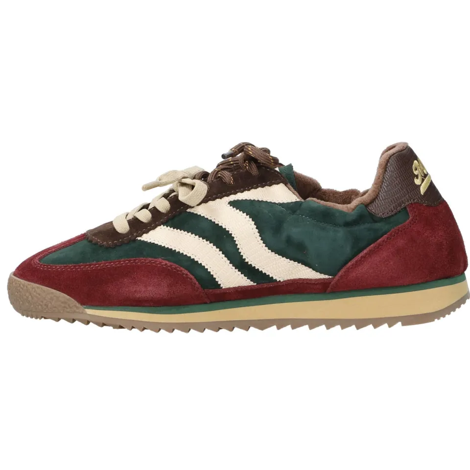 Mrp sneakers burgundy/groen, foto 8