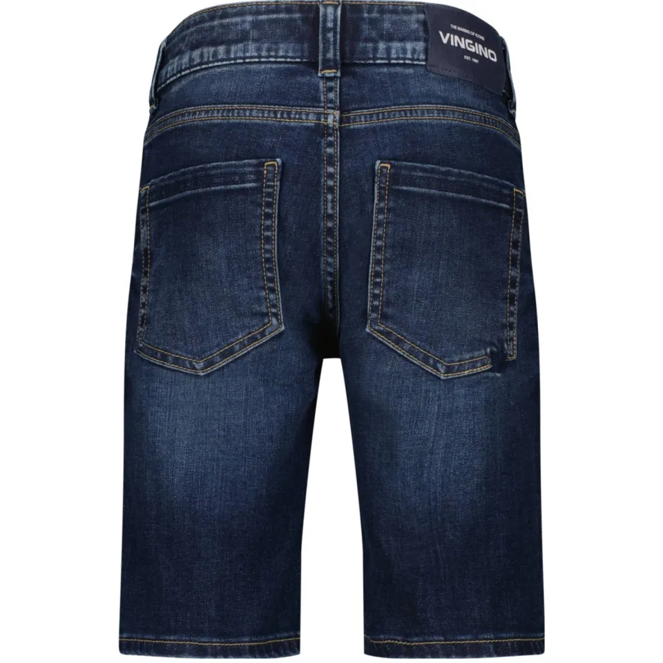 Vingino Charlie jeansshort medium blue, foto 3