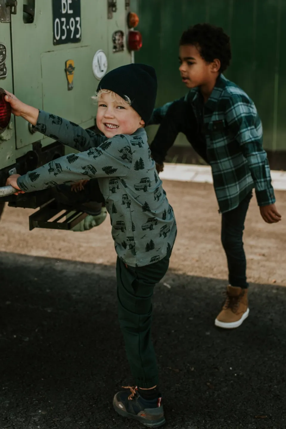 Koko Noko geruit overshirt groen, foto 5