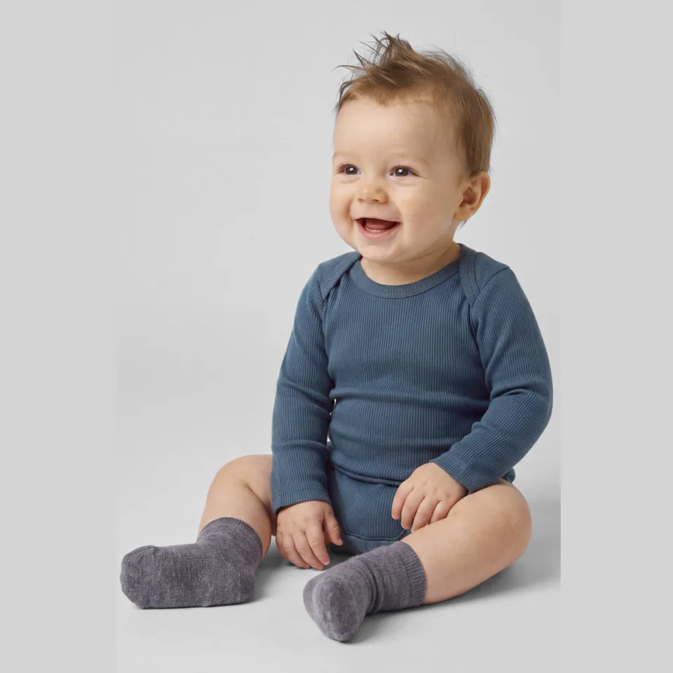 NAME IT BABY romper NBNBODY - blauw/groen/beige (set van 5)