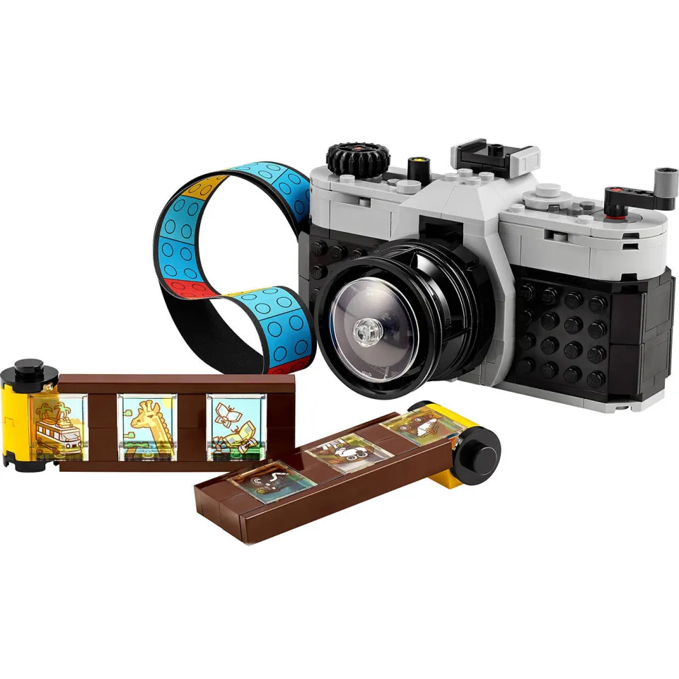 Lego Creator 3-in-1 Retro fotocamera Set met Modellen van Speelgoed Tv en Videocamera 31147, foto 3