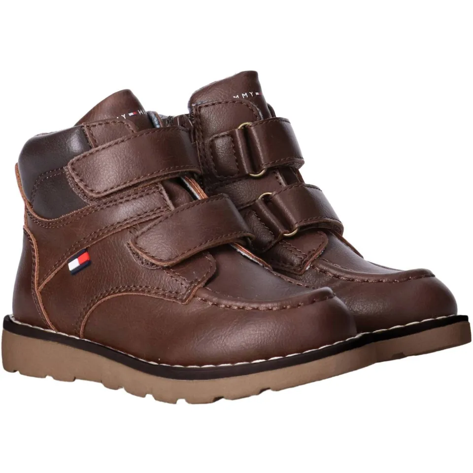 Tommy Hilfiger enkelboots - bruin, foto 3