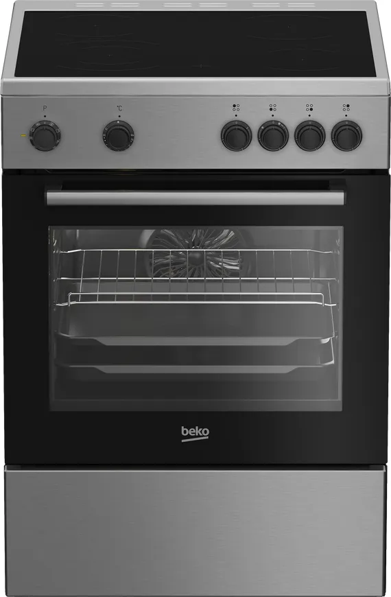 Beko FBM6701X keramisch fornuis inox, foto 2