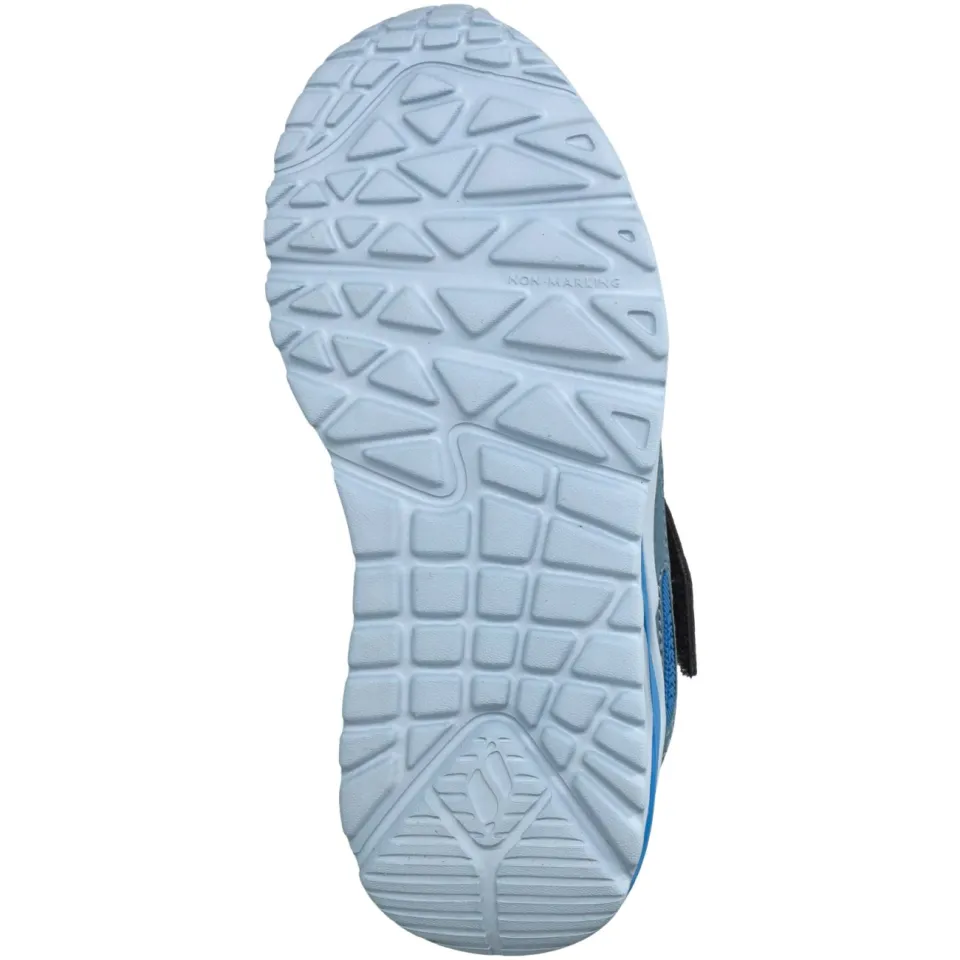 Skechers Uno Lite Revival Edge sneaker blauw, foto 7