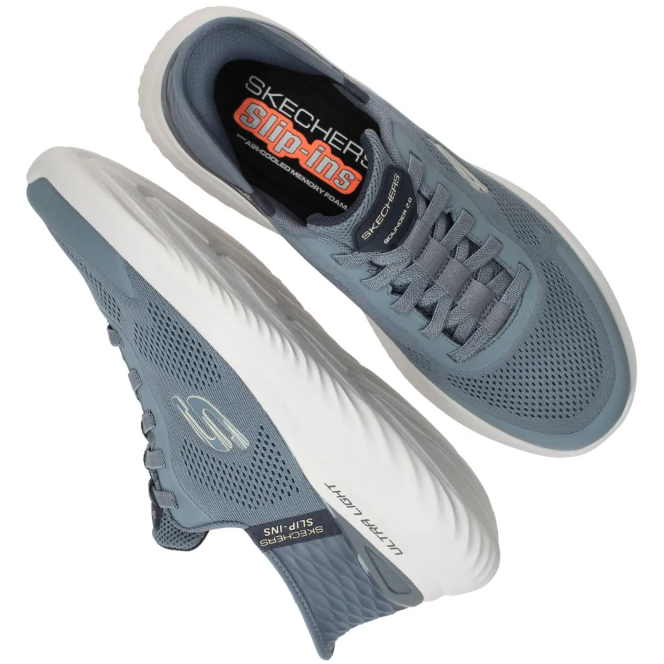 Skechers Slip-Ins Bounder 2.0 instappers zwart, foto 4