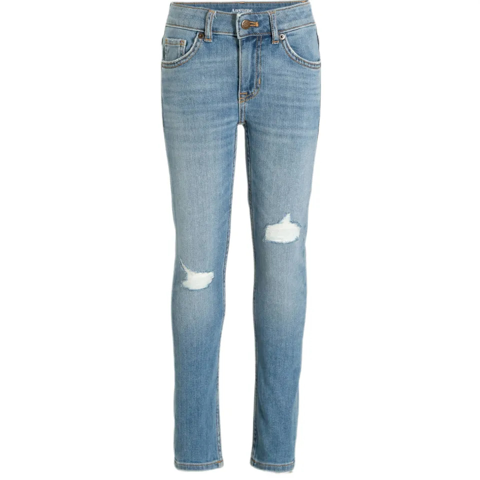 Anytime slim fit jeans lichtblauw, foto 2