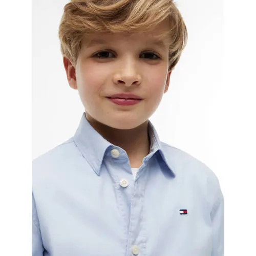 Tommy Hilfiger poplin overhemd - lichtblauw, foto 5